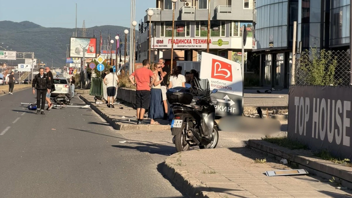 Моторист е загинал при пътен инцидент на Околовръстния път в