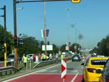 Тотален блокаж на входа на София, причината са храсти и лоша организация