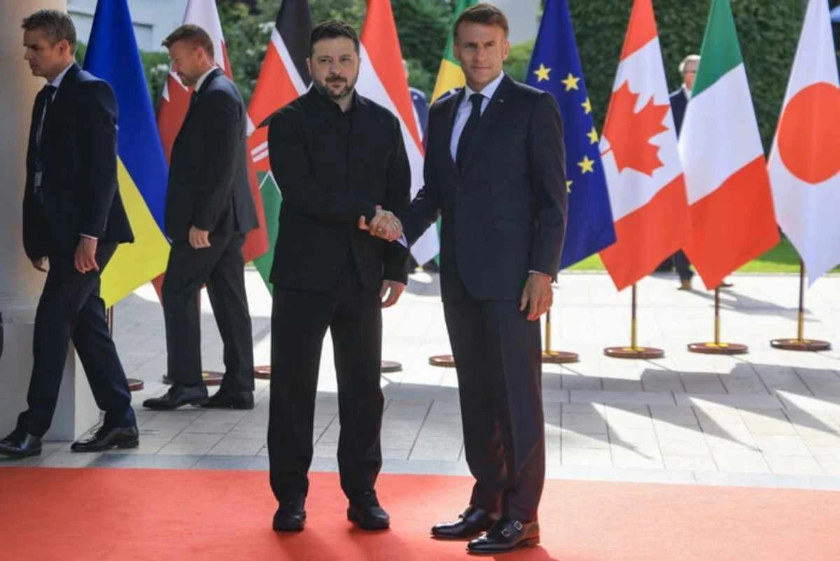 Президентът на Украйна Володимир Зеленски пристигна днес на срещата на