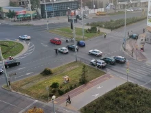 ПТП в едно от най-широките кръгови кръстовища в Пловдив