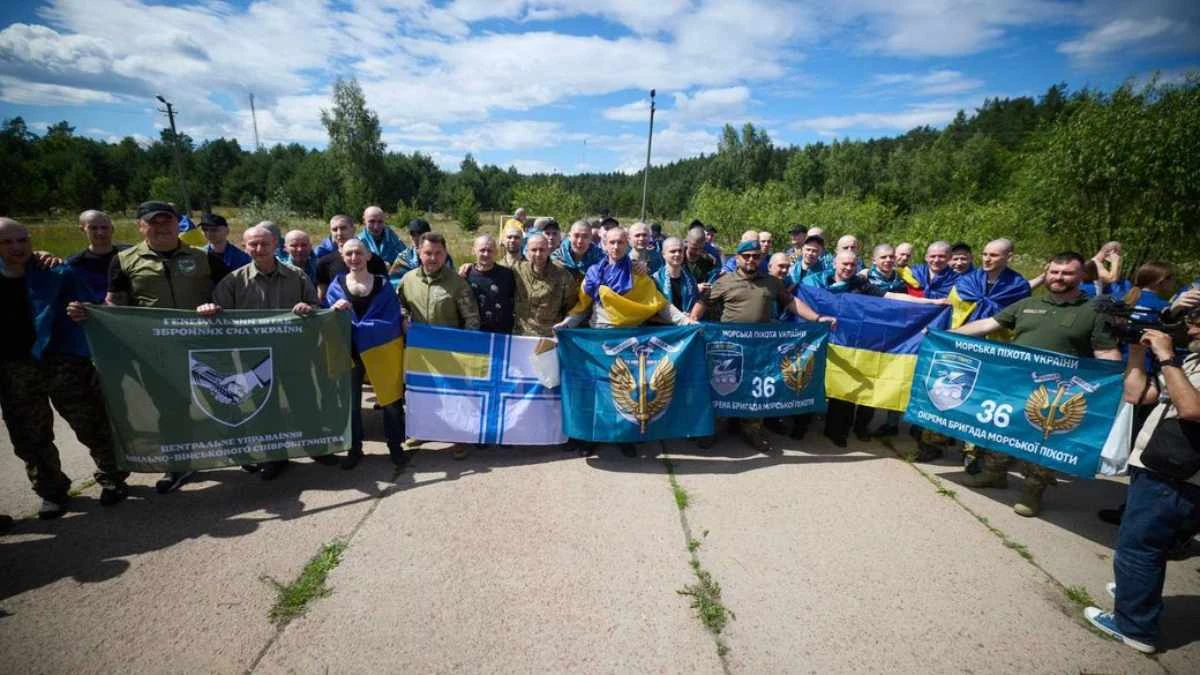 На 26 юни Украйна и Русия размениха военнопленници 160 военнослужещи