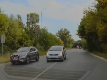 На косъм: Пловдивски шофьор с брутална маневра