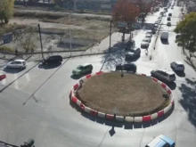 Започна изпълнението на мерките за подобряване на проводимостта на кръговите кръстовища в Благоевград