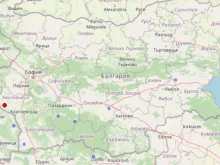 Земетресение е отчетено в България