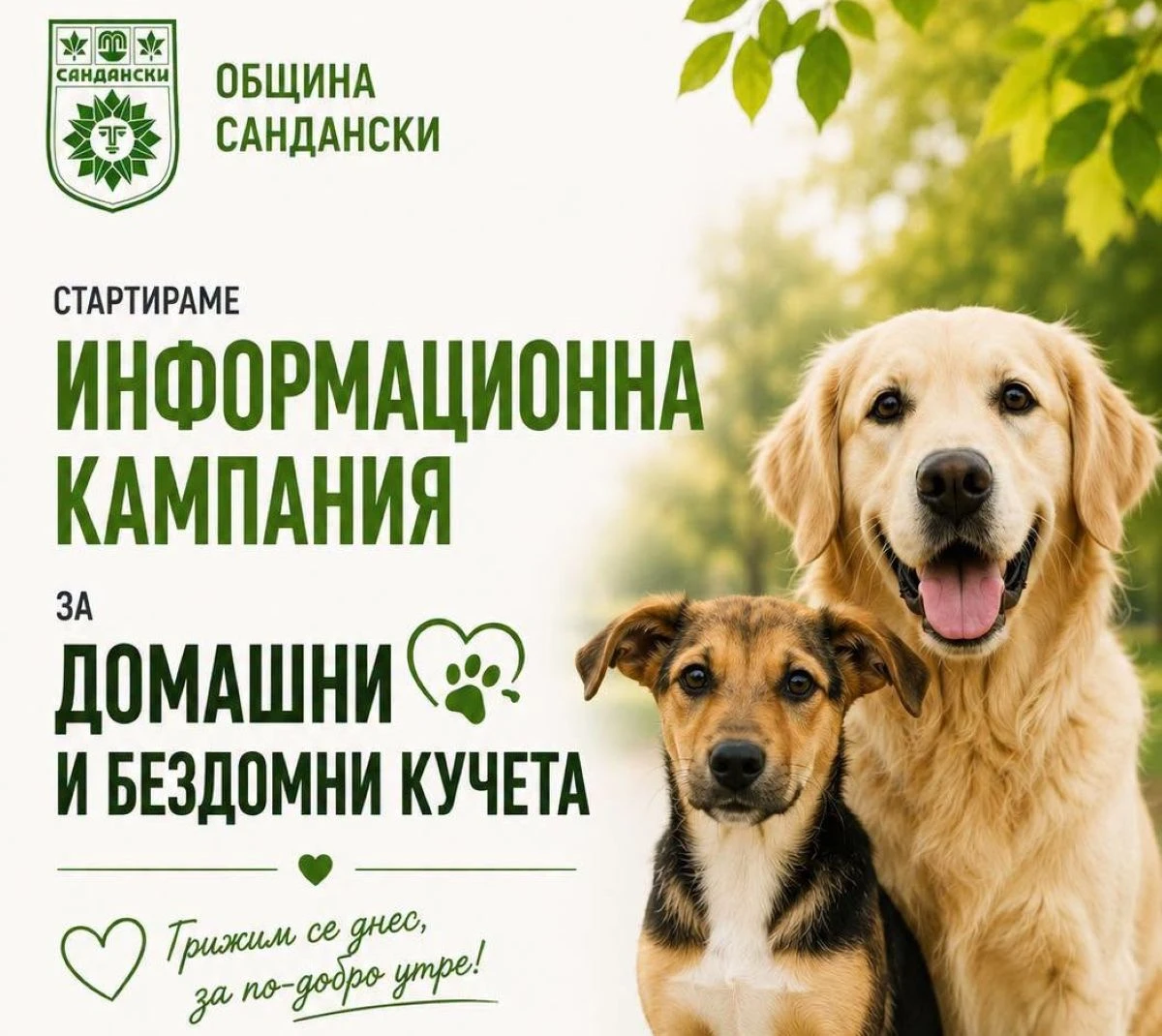 Община Сандански поставя началото на информационна кампания посветена на отговорното