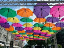 Главната на Пловдив осъмна с нова цветна атракция