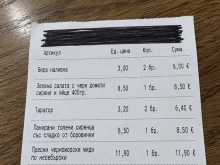 Турист от Черноморието показа касова бележка: Смятам, че хапването беше страхотно, а цената справедлива