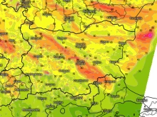 Температурите падат рязко в този ден и час, когато ни връхлита мощен студен фронт