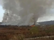 Пожар избухна в депото за отпадъци на Стара Загора