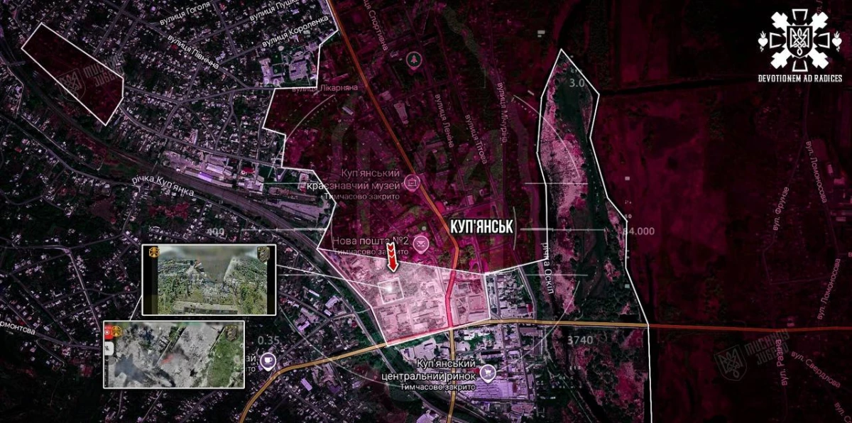 Войските на Руската федерация отново започнаха настъпление в град Купянск