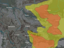 Meteo Balkans: Жълт и оранжев код за гръмотевични бури и градушки в Източна и Южна България този следобед