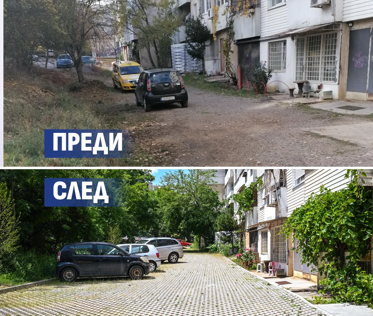 Столичната община облагородява 145 междублокови пространства на територията на града