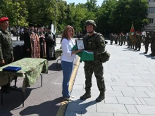 Стара Загора изпрати 97 военнослужещи на шестмесечна мисия в Косово
