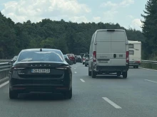 Интензивен трафик: Катастрофа е причината за километричното задръстване на АМ "Тракия"