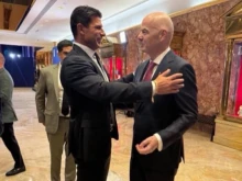 Президентът на БФС на официалния прием на ФИФА преди финала на Световното