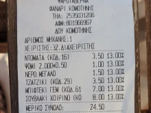 В крайбрежна таверна в Гърция: Голяма салата за 3,50 евро!