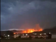 Пожарът край Ръждак е загасен, разчистено е и Кресненското дефиле