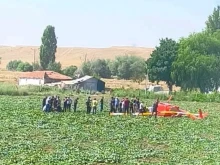 Учебен хеликоптер се разби близо до Анкара