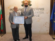 На 80-ия си рожден ден подп. Георги Николов бе отличен за заслуги към България