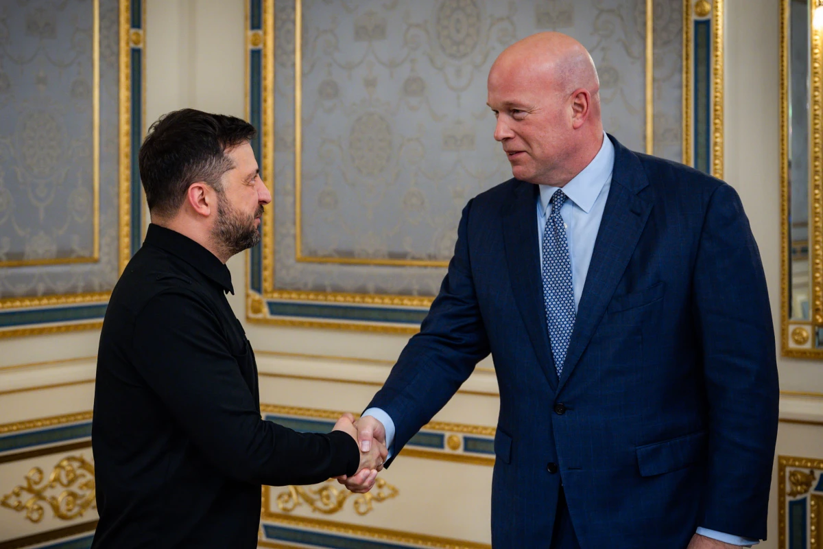 Президентът на Украйна Володимир Зеленски проведе среща с посланика на