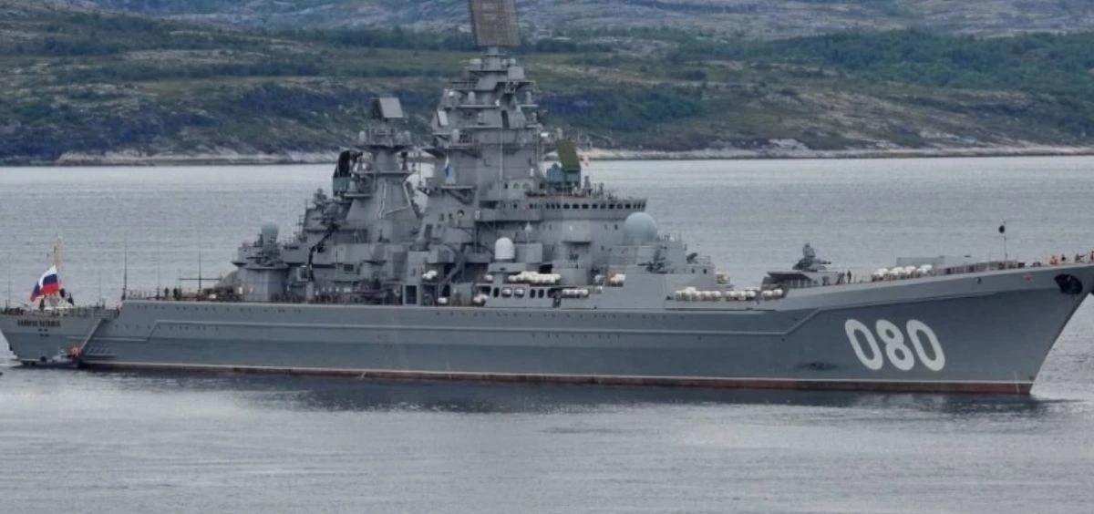 Модернизираният ядрен боен крайцер на руския флот се завърна в