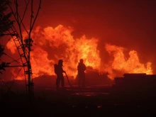Овладяха големия пожар край Асеновград, няма вредни емисии във въздуха