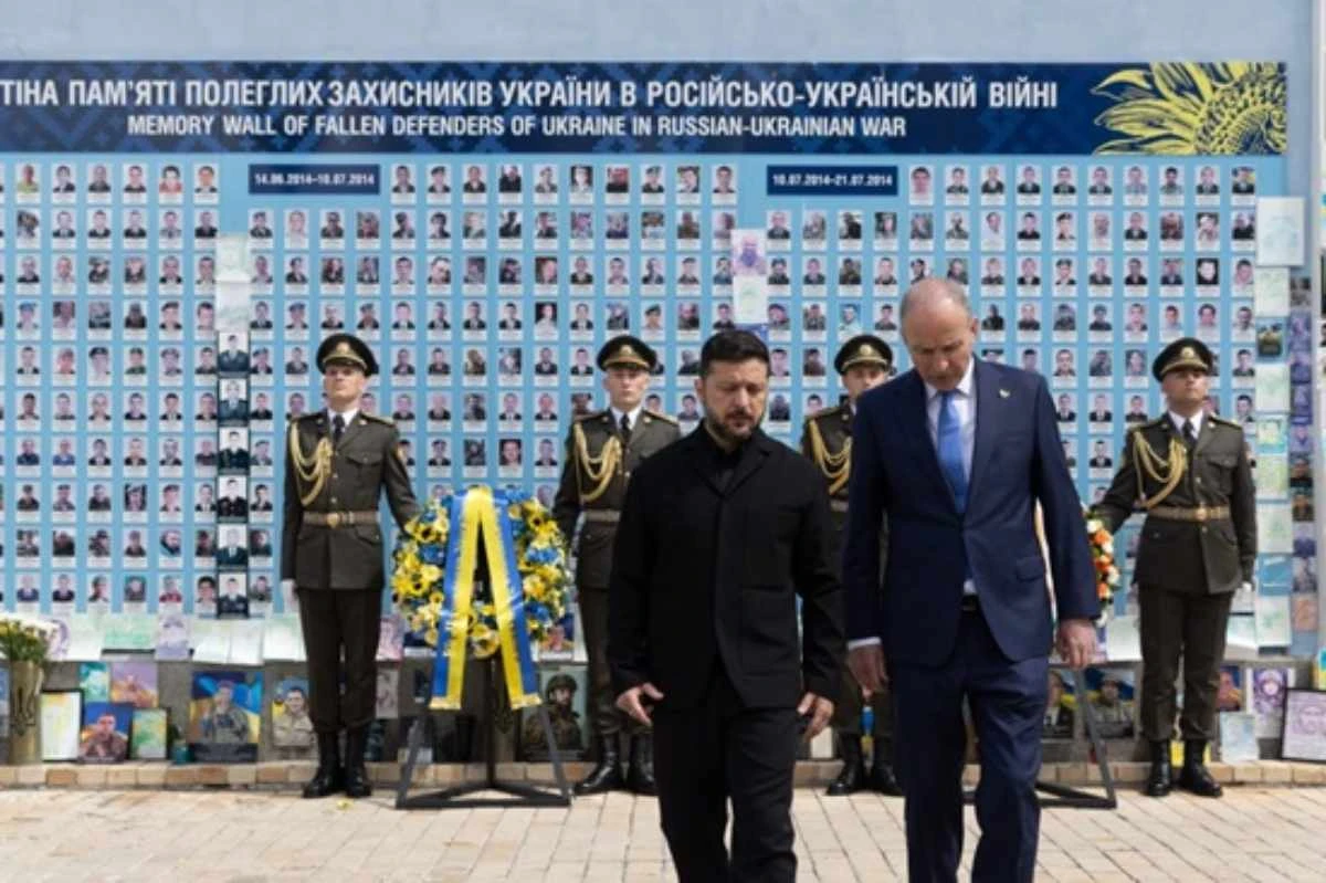 Президентът на Украйна Володимир Зеленски проведе среща с министър председателя