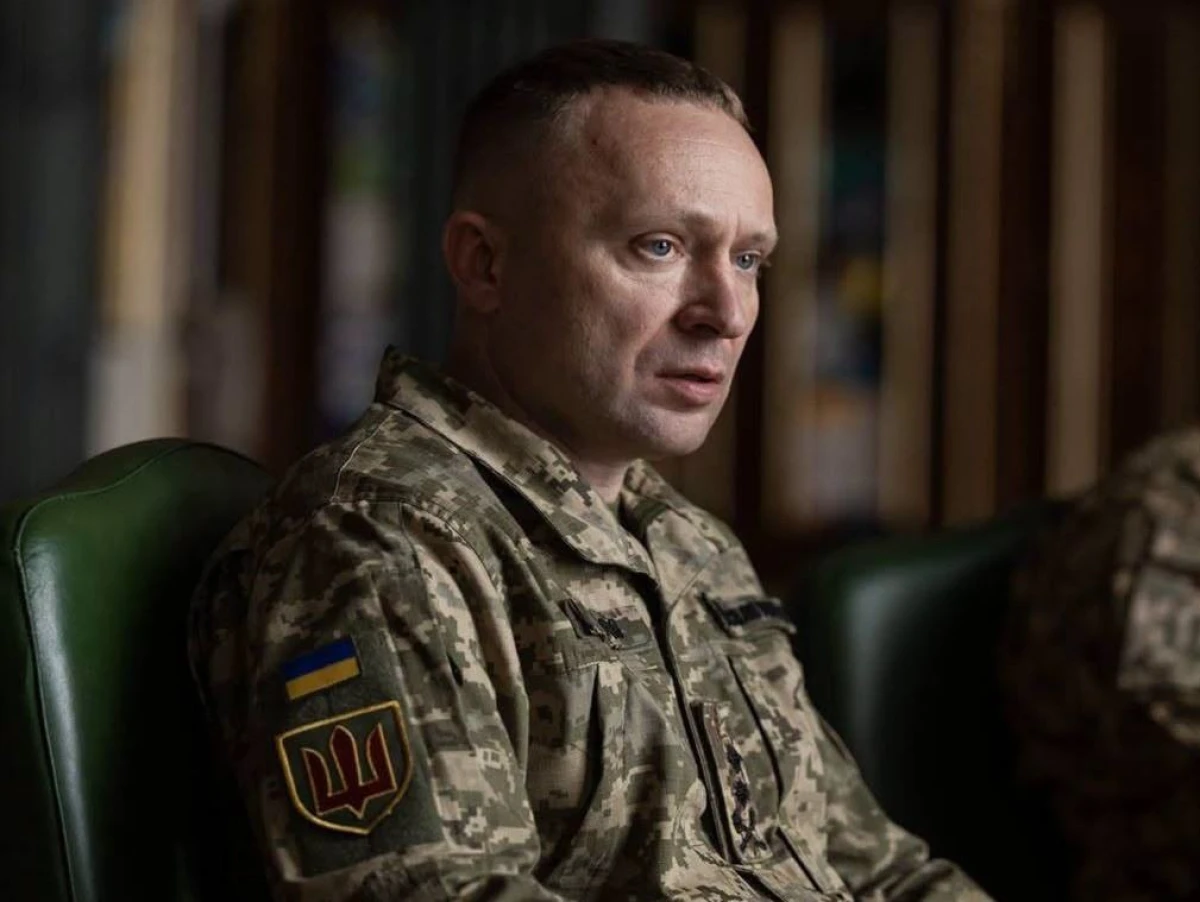 Новоназначеният главнокомандващ на Въоръжените сили на Украйна ВСУ генерал майор