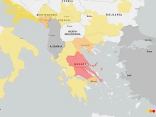 Опасно време в Гърция! Очакват се мощни бури, едра градушка, наводнения и много силен вятър!