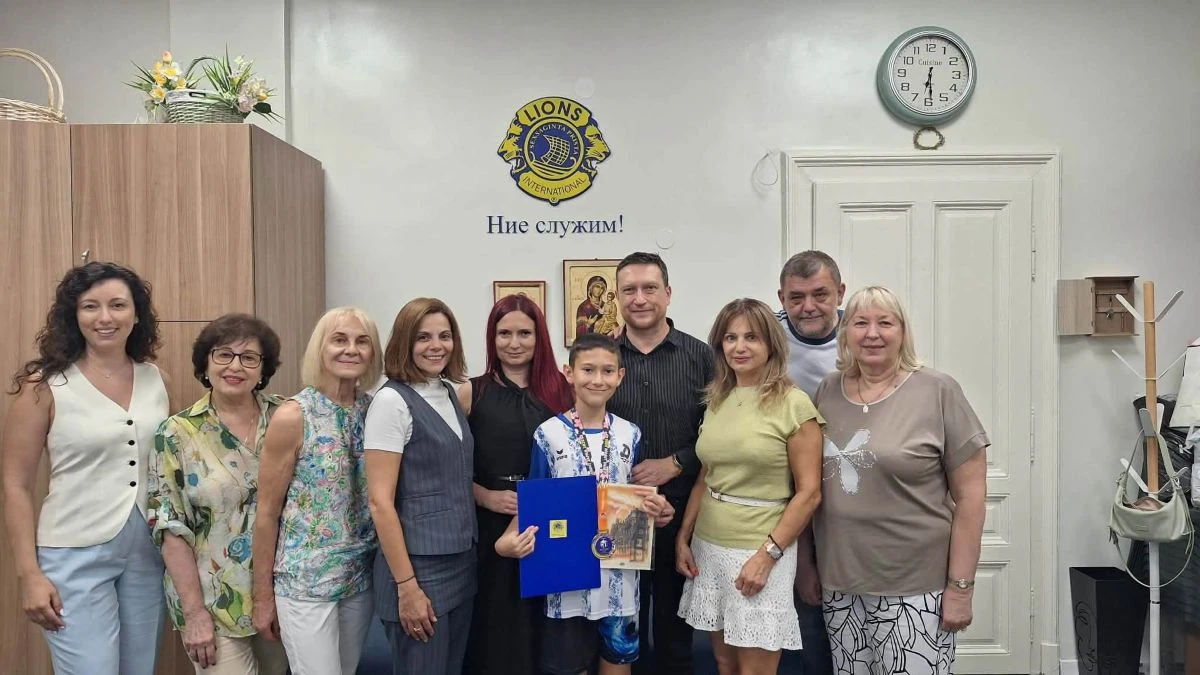 Лайънс клуб Русе Сексагинта Приста поздрави и отличи младия математически