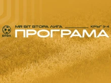 БФС обяви програма за още два кръга от Втора лига