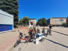 Пътешественикът Мартин Гергов пристигна в Кюстендил с "Балканче"