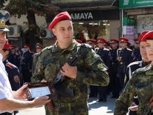 148 курсанти получиха първи офицерски пагони, НВУ изпрати 148-я си випуск