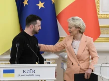 ЕС ще преведа на Украйна петия транш от приходите от замразените активи на Русия в размер на 1,4 млрд. евро