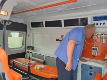 Възрастен шофьор пострада при катастрофа в Кюстендил