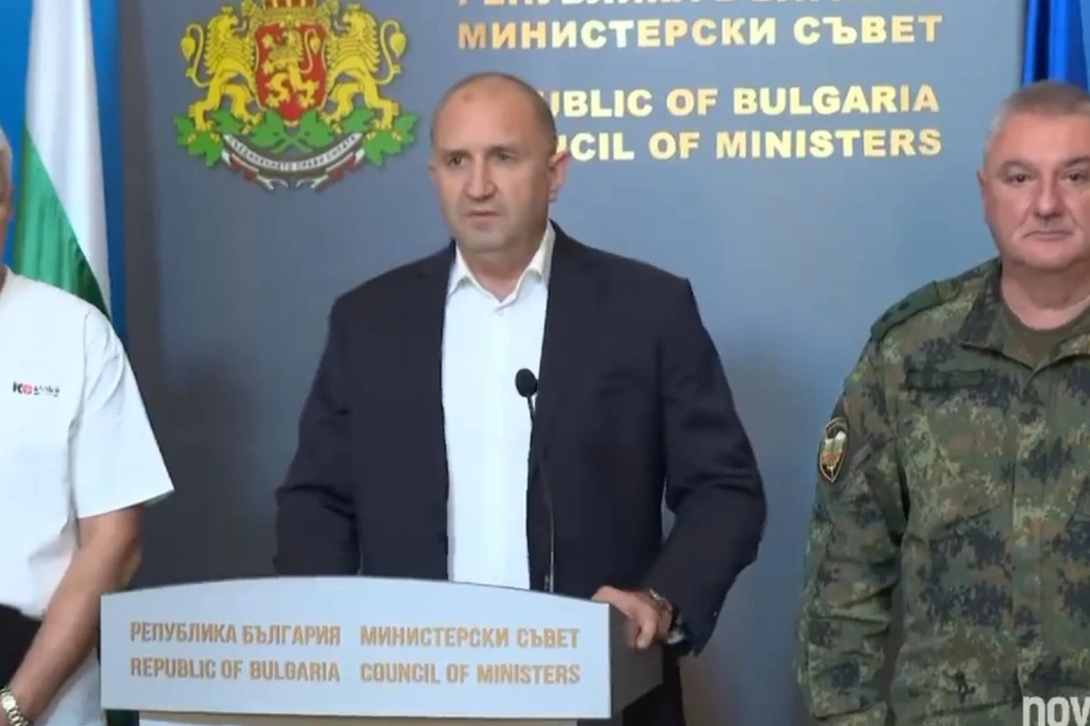 Радев: Дрон е нахлул в българското въздушно пространство тази сутрин