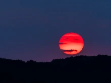 Ето как се виждаше лунното затъмнение край София