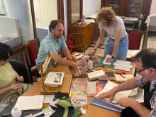 Библиотекари от Велико Търново се учиха на книговезане