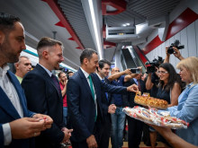 Тържествено откриха трите нови метростанции в столицата днес