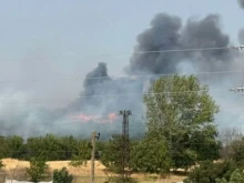 Пожари край Козлодуй и Мездра, има силно задимяване