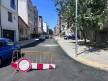Ремонт затваря улицата и паркинг в жк "Зорница"
