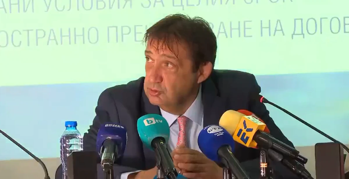 Министър Шишков е сезирал прокуратурата във връзка с неизгодни договори на "ВиК Енерджи Груп"