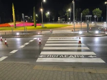 Обновяват пътната маркировка в Ямбол