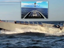 "До седмица в морето и до 2 200 кг полезен товар": Украйна тества нов морски дрон MV11