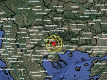 Земетресение е регистрирано близо до България