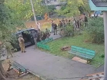 Появи се ново видео от престрелката между служители на СБУ и ГРУ в Киев