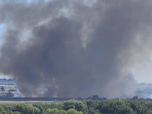 Пожар избухна край Бургас!