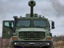 Нови самоходни артилерийски установки получава Украйна. Какво се знае за САУ "Марта"?