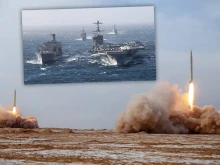 Иран тества нова противокорабна ракета над самолетоносач на ВМС на САЩ