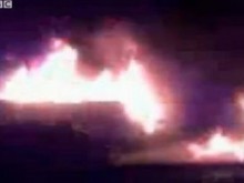 Зверска верижна катастрофа между 20 коли на магистрала в Англия